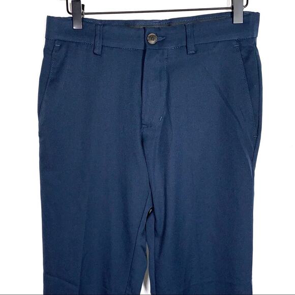 Haggar H26 navy blue zippered golf pants women's size 29 - Picture 2 of 5